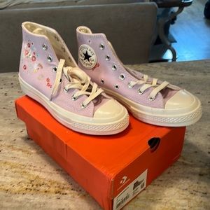 Custom embroidered Converse